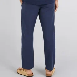 JACK & JONES Herren Kane Paros Leinenmischung Hose Navy Blazer