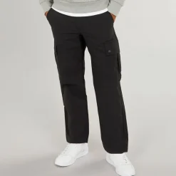 JACK & JONES Herren Karl Kurtis Snap Cargohosen Schwarz