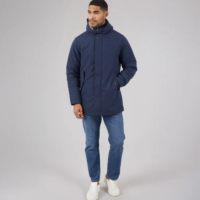 JACK & JONES Herren Kyle Parka Marineblazer