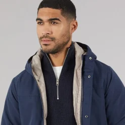 JACK & JONES Herren Kyle Parka Marineblazer