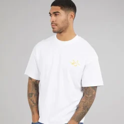 JACK & JONES Herren Limencello T-Shirt Bright White Limencello