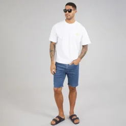 JACK & JONES Herren Limencello T-Shirt Bright White Limencello