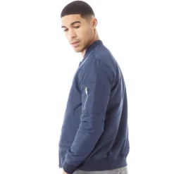 JACK & JONES Herren Mash Bomber Jacke Marine Blazer
