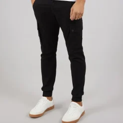 JACK & JONES Herren Paul Warner AKM 111 Cargohose Schwarz