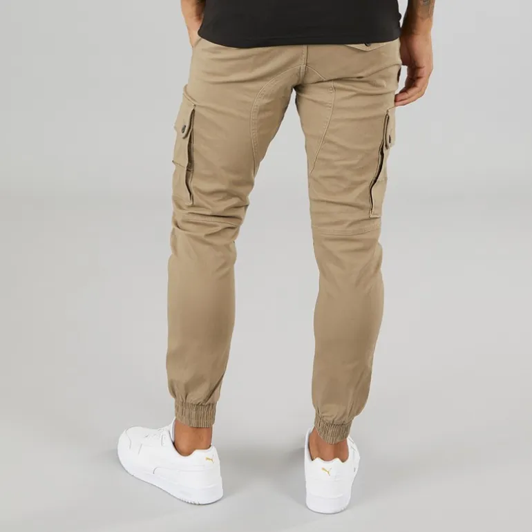 JACK & JONES Herren Paul Warner Akm 111 Cargohosen Braun