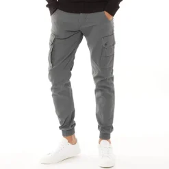 JACK & JONES Herren Paul Warner AKM 111 Cargohose Asphalt