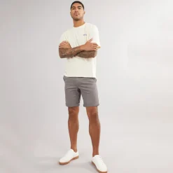 JACK & JONES Herren Santorini Back T-Shirts Ecru