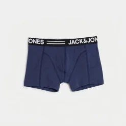 JACK & JONES Herren Sense Solid Sieben Pack Slips Schwarz/Dark Navy/Dark Navy/Oceana/Oceana/Schwarz/Schwarz