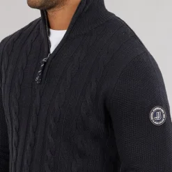 JACK & JONES Herren Shane Strickpullover Marineblauer Blazer