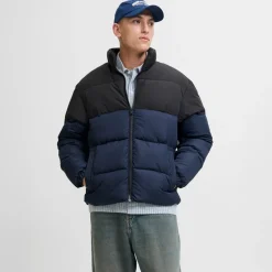 JACK & JONES Herren Stehkragen Steppjacke Sky Captain