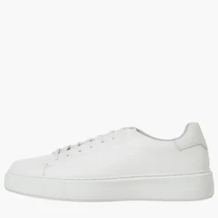 JACK & JONES Herren Stockholm Leder Sneaker Bright White