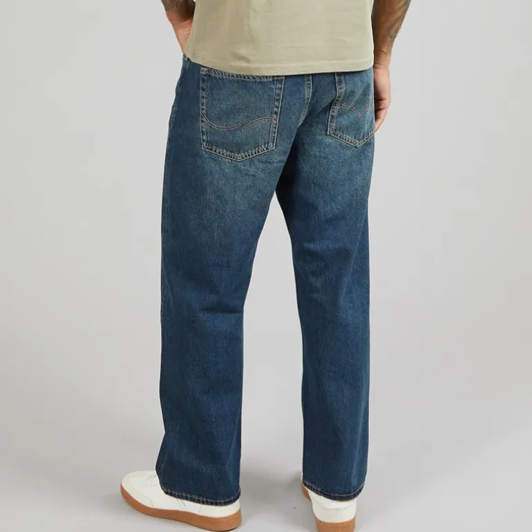 JACK & JONES Herren Ted Original 918 Loose Straight Blue Denim