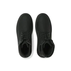 JACK & JONES Herren Thames PU Stiefel Anthrazit