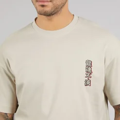 JACK & JONES Herren Tokyo Ward T Shirt Moonbeam