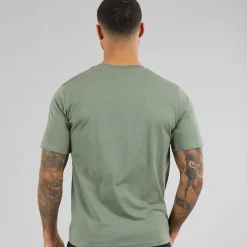 JACK & JONES Herren T-Shirt mit lockerem Schnitt Agave Green