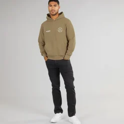 JACK & JONES Herren Vesterbro Sport Kapuzenpullover Silver Sage