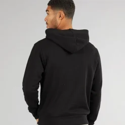 JACK & JONES Herren Vesterbro Seiten Hoodie Schwarz