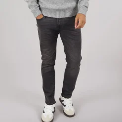 JACK & JONES JACK AND JONES Herren Glenn Sq354 Schmale Passform Jeans Verwaschenes Schwarz