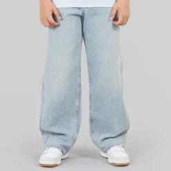 JACK & JONES Junge Alex Norrebro SQ 150 Baggy Fit Jeans Blue Denim