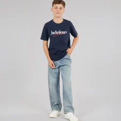 JACK & JONES Junge Alex Orginal AKM 308 Baggy Fit Jeans Blue Denim