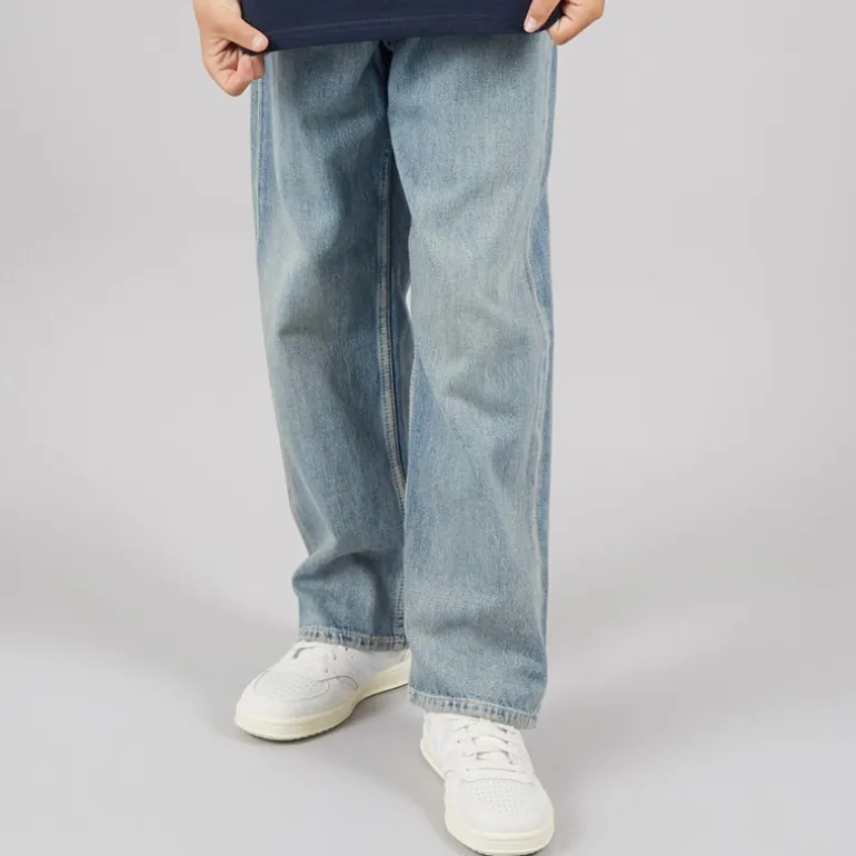JACK & JONES Junge Alex Orginal AKM 308 Baggy Fit Jeans Blue Denim