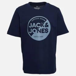 JACK & JONES Junge Andrew Fünfer Pack T Shirts Schwarz