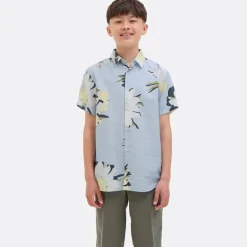 JACK & JONES Junge Avira Marshall Hemd Skyway