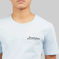JACK & JONES Junge Beau 2er Pack T-Shirts und Shorts Set Cashmere Blue