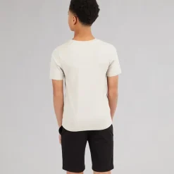 JACK & JONES Junge Beau T-Shirt und Shorts Set Moonbeam