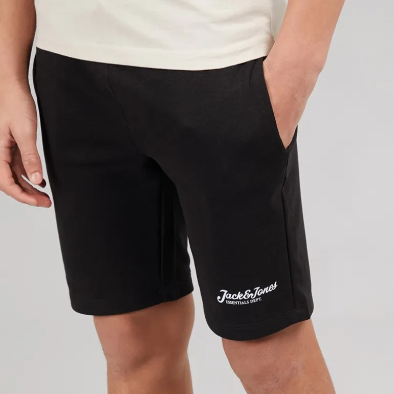 JACK & JONES Junge Beau T-Shirt und Shorts Set Moonbeam