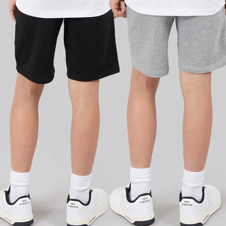 JACK & JONES Junge Beau Zweierpack Shorts Schwarz