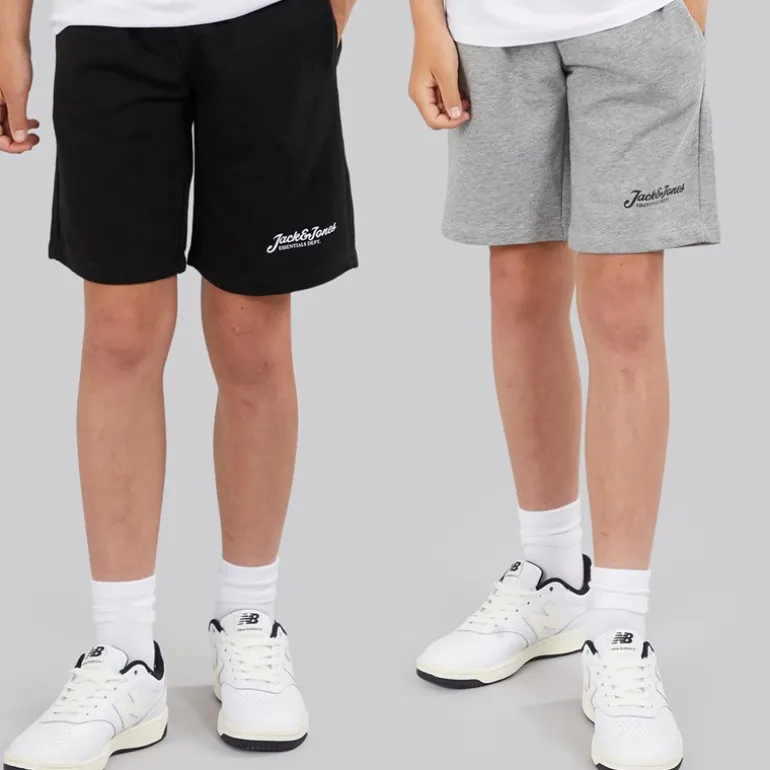 JACK & JONES Junge Beau Zweierpack Shorts Schwarz