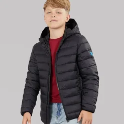 JACK & JONES Junge Bradley Leichte Daunenjacke Schwarz