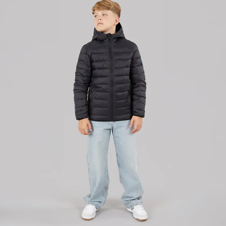 JACK & JONES Junge Bradley Leichte Daunenjacke Schwarz