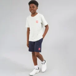 JACK & JONES Junge Brandy T Shirt und Shorts Set Glacier Gray