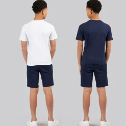 JACK & JONES Junge College T-Shirts und Shorts Set Navy Blazer