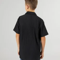 JACK & JONES Junge Interlude Hemd Schwarz
