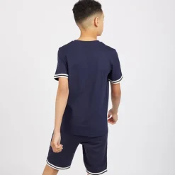 JACK & JONES Junge Jaxon T-Shirt und Hose Set Navy Blazer
