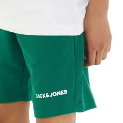 JACK & JONES Junge Jjpete Camouflage T Shirt und Shorts Set Storm