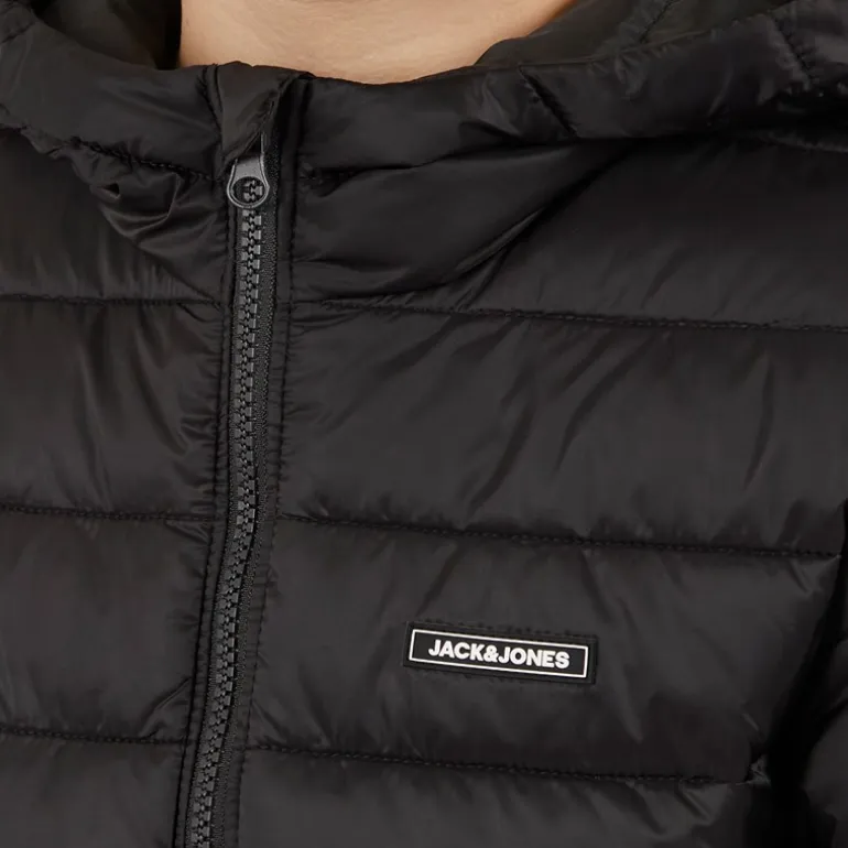 JACK & JONES Junge Logan Daunenjacke Schwarz