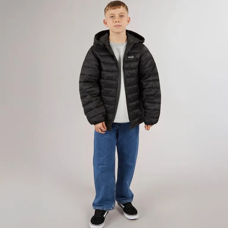 JACK & JONES Junge Logan Daunenjacke Schwarz