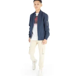JACK & JONES Junge Mash Bomberjacke Marine Blazer