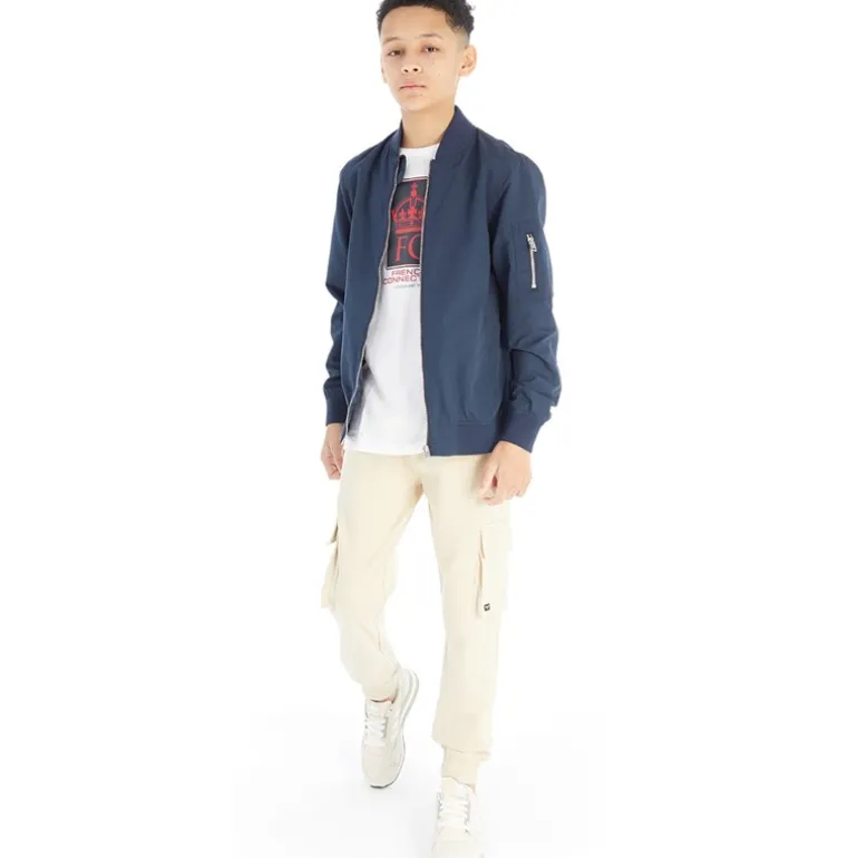 JACK & JONES Junge Mash Bomberjacke Marine Blazer