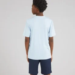 JACK & JONES Junge Mountain Tech T Shirt Und Shorts Set Cashmere Blue