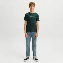 JACK & JONES Junge Munk T-Shirt Scarab