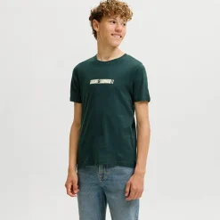 JACK & JONES Junge Munk T-Shirt Scarab