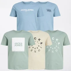 JACK & JONES Jungen Jason T-Shirts Mehrfarbig