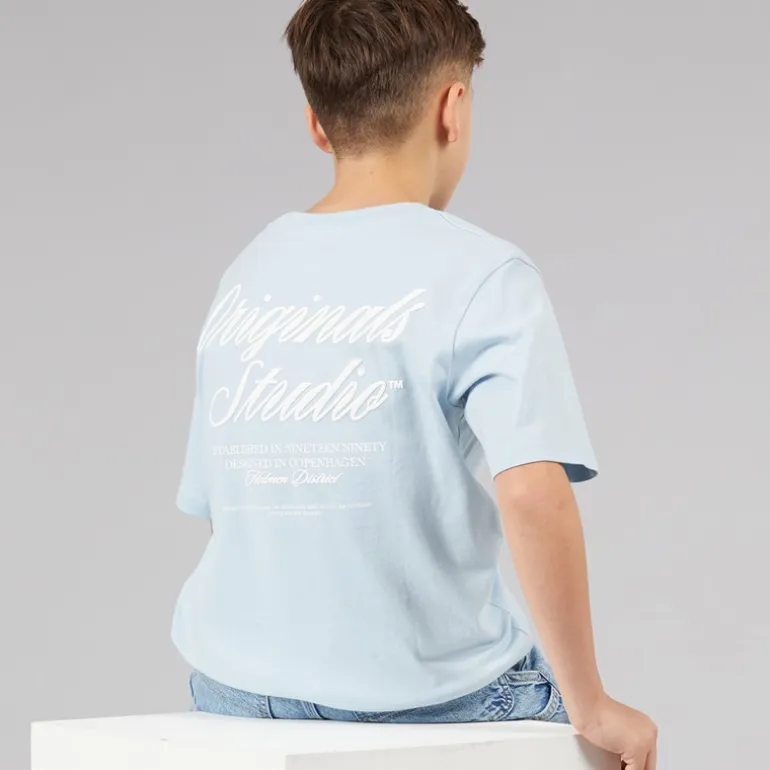 JACK & JONES Junge Norrebro T Shirt Skyway