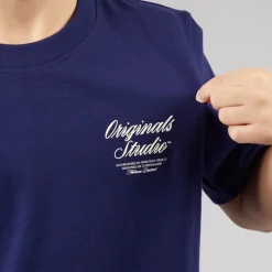 JACK & JONES Junge Norrebro T Shirt Ocean Cavern