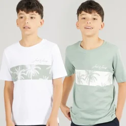 JACK & JONES Jungen T-Shirts Weiß